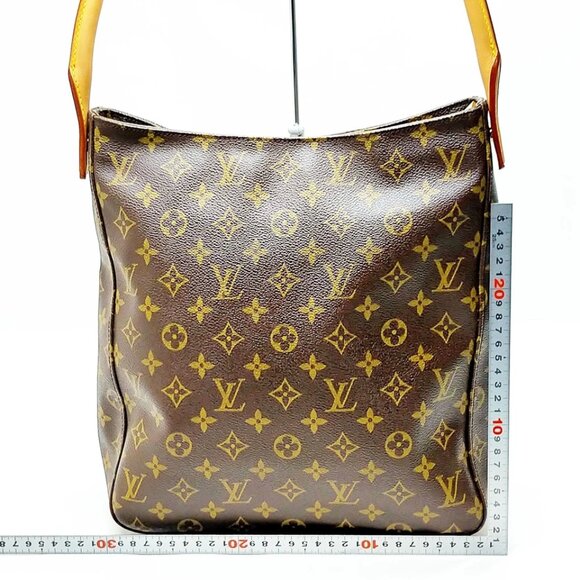 Louis Vuitton LV Shoulder Bag Looping GM Brown Monogram 500-052725 - Picture 2 of 13